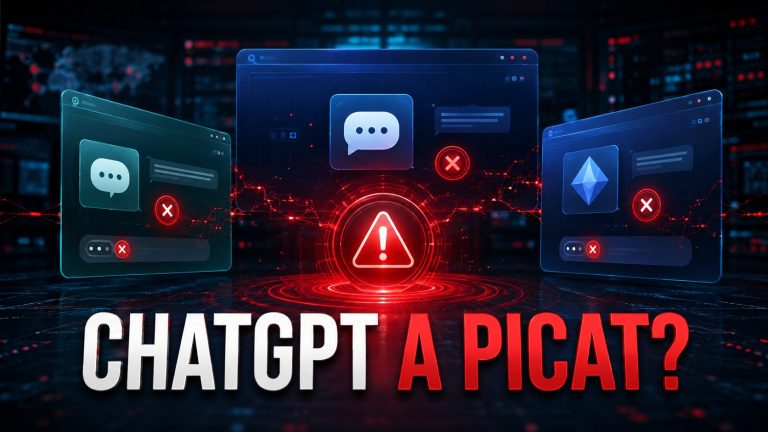 ChatGPT, Claude și Grok afectate de o pană AI pe 3 septembrie 2026